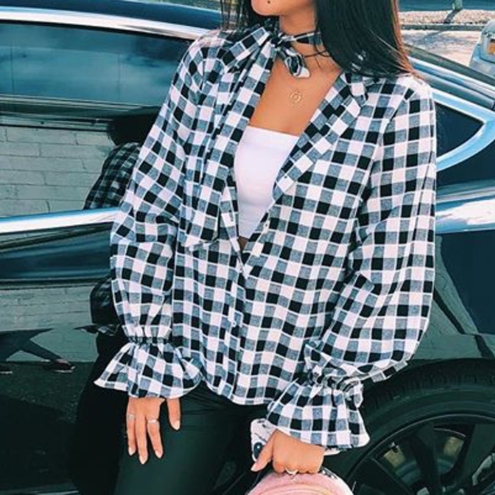 CUTE FLANNEL PERFECT FOR FALL!!
